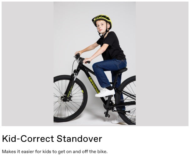 Cannondale Trail Plus 24 Kid's Mountain Bike  (recommended for height 4'1" to 4'6")