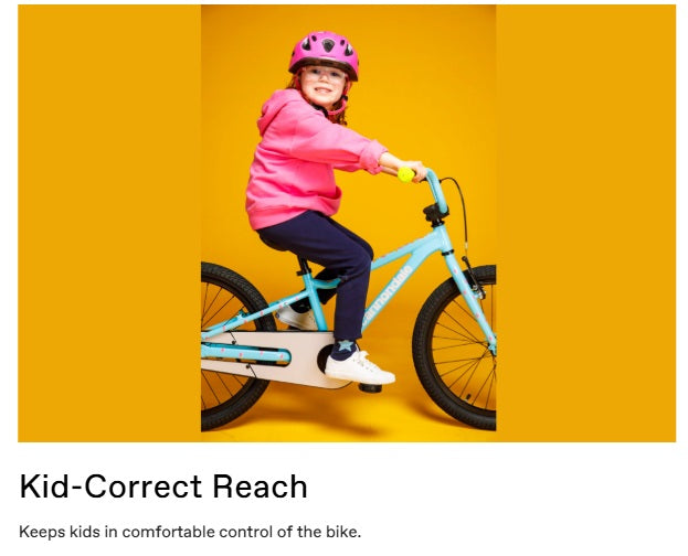 Cannondale Trail Plus 24 Kid's Mountain Bike (recommended for height 4'1" to 4'6")