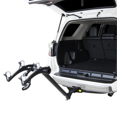 Saris Bones 2-Bike Hitch Rack With Easy Fold Design and Tilting Base